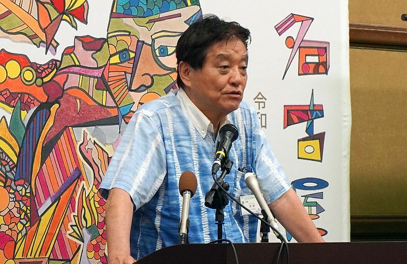 ［写真］名古屋市の河村たかし市長＝5日、名古屋市役所で