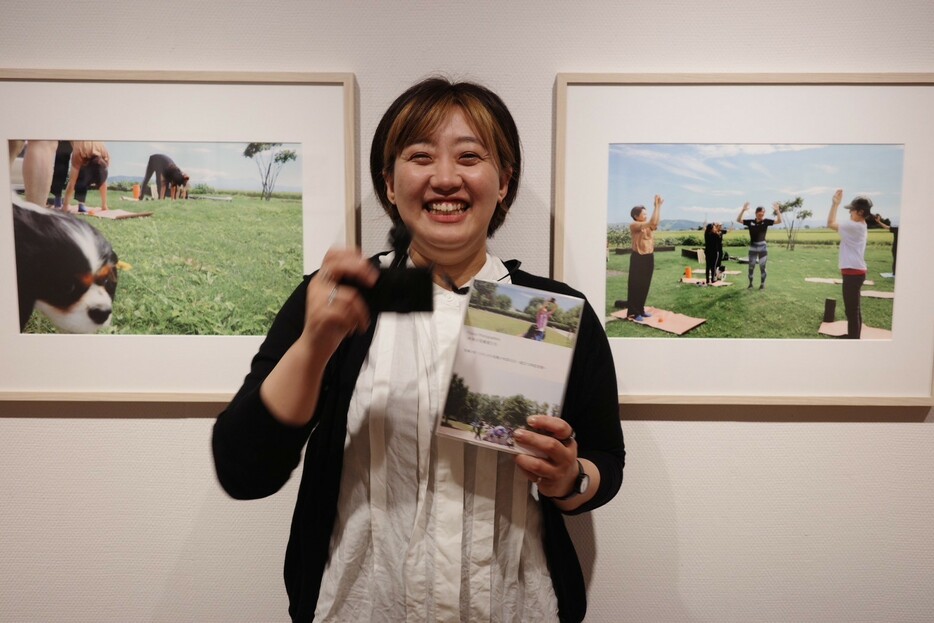 東川町役場 写真の町課の吉里演子さん