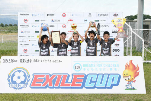 EXILE CUP 2024 関東大会を制したF.S.オーガ [写真]=千葉 格