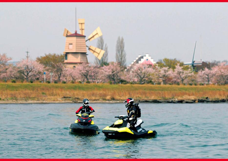 琵琶湖で、水上バイクの事故が多発。