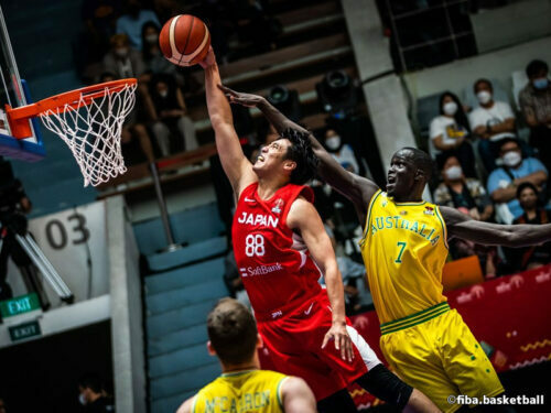 前回大会はオーストラリアに敗れ大会を去ることに[写真]＝fiba.basketball