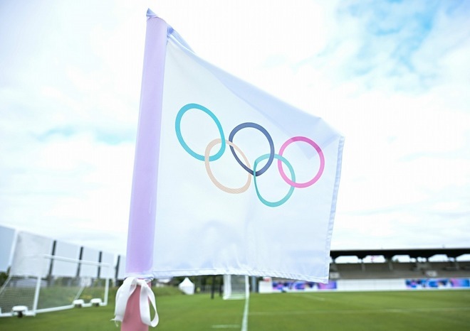 パリ五輪が行なわれているフランスのタクシー運転手がある選手を絶賛した。写真：金子拓弥 (サッカーダイジェスト写真部／JMPA代表撮影)