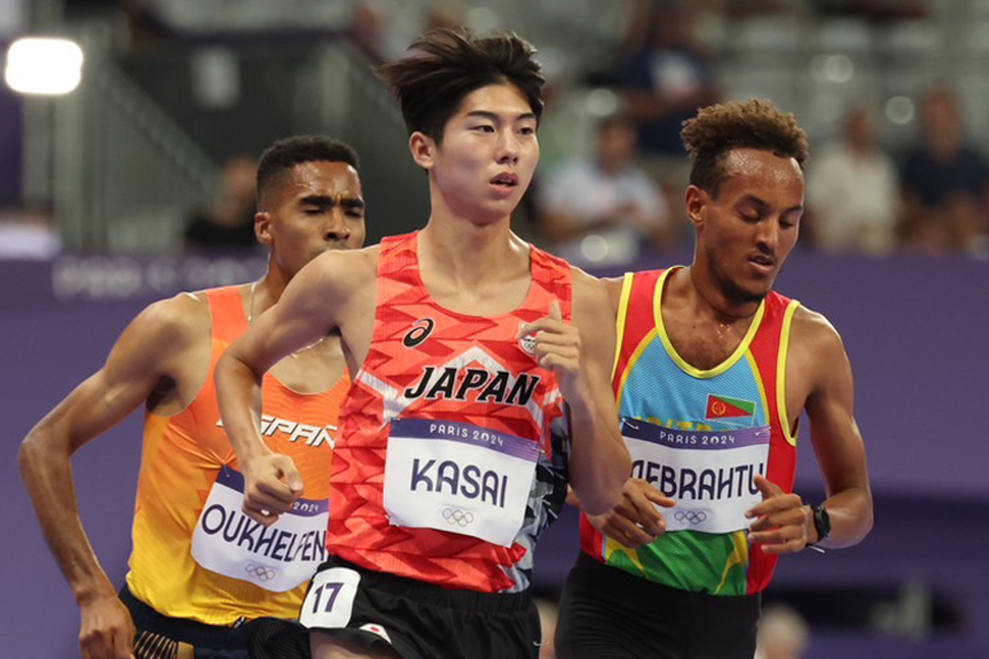 男子10000mで20位だった葛西潤（旭化成）