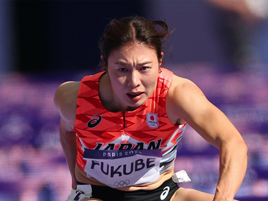 福部真子は予選突破も準決勝で世界との差を痛感した　photo by YUTAKA/AFLO