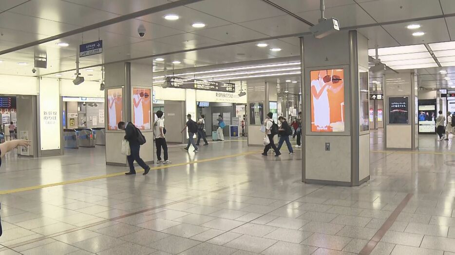 JR名古屋駅 8月16日朝