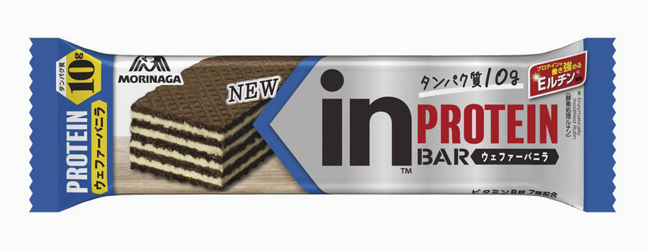 森永製菓の「inバープロテイン　バニラ」