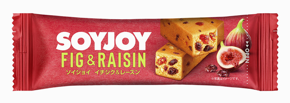 大塚製薬の「SOYJOY　イチジク＆レーズン」