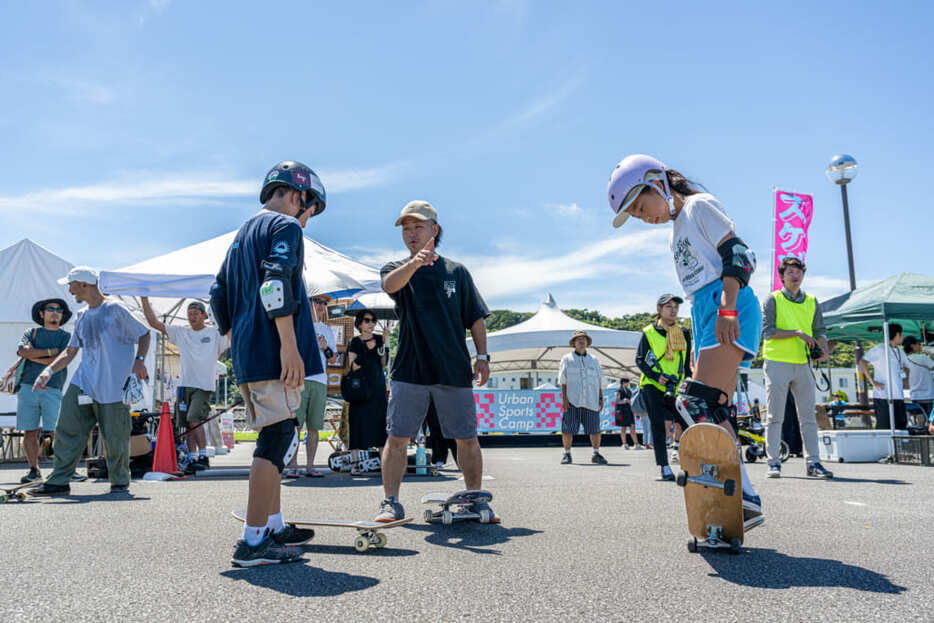 昨年のUrban Sports Camp in Omaezakiの様子