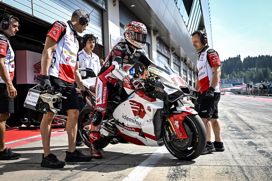 中上貴晶（ホンダ・イデミツLCR）／2024MotoGP第11戦オーストリアGP 初日