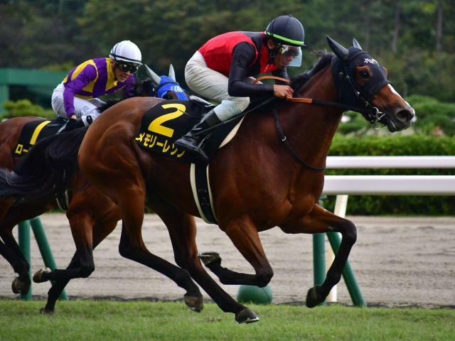 昨年の新潟牝馬Sを制したメモリーレゾンと古川吉洋騎手(昨年10月撮影、ユーザー提供：EnjoyTimesさん)