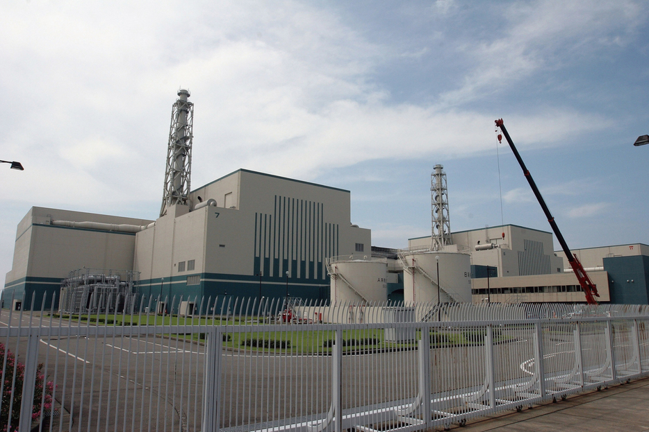 柏崎刈羽原発の6・7号機。再稼働に向けた準備が進められている（KOICHI KAMOSHIDA/GETTY IMAGES）