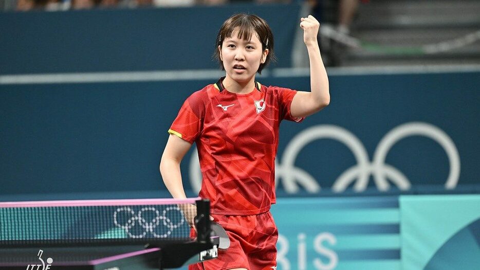 写真：平野美宇（木下グループ）/提供：ITTFWorld