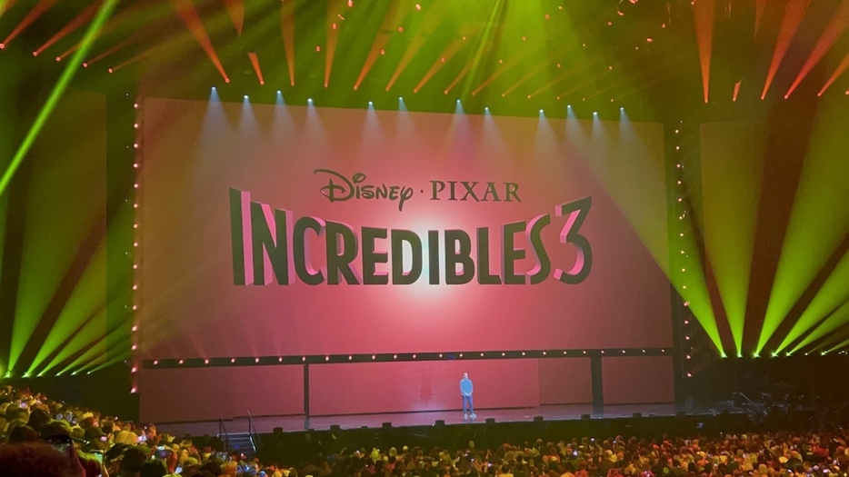 『Incredibles 3 （原題）』の製作が発表された『D23 2024: The Ultimate Fan Event』