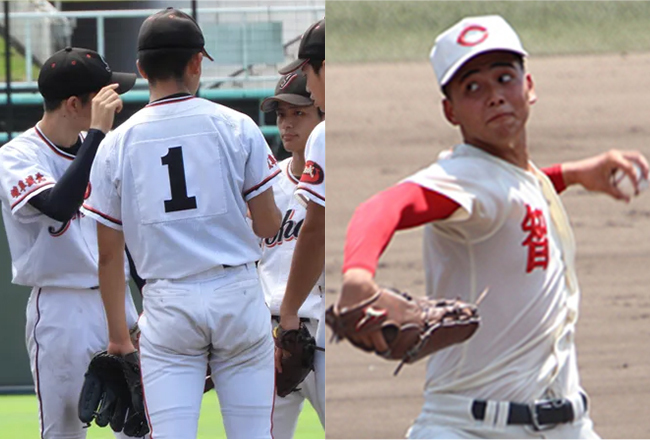 岐阜城北ナイン、田近楓雅（智辯学園）