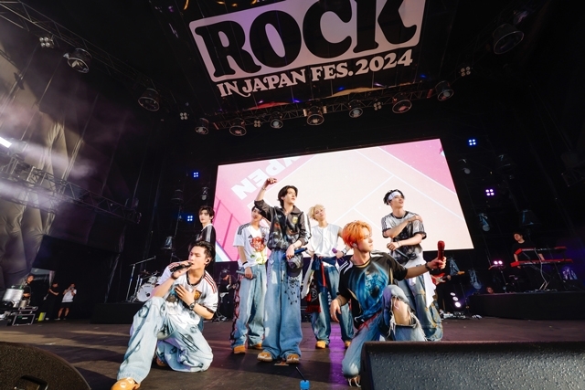 ENHYPEN、〈ロックインジャパン〉にK-POPアーティストで初出演　バンドライヴで観客を魅了