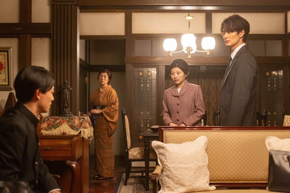 NHK連続テレビ小説「虎に翼」第106回の一場面 （C）NHK