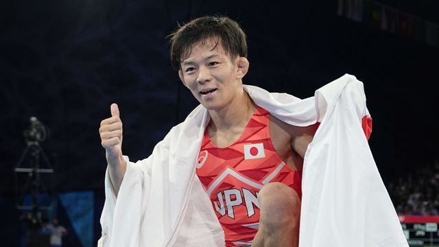 悲願の金メダルを獲得した樋口黎選手(写真：日刊スポーツ/アフロ)