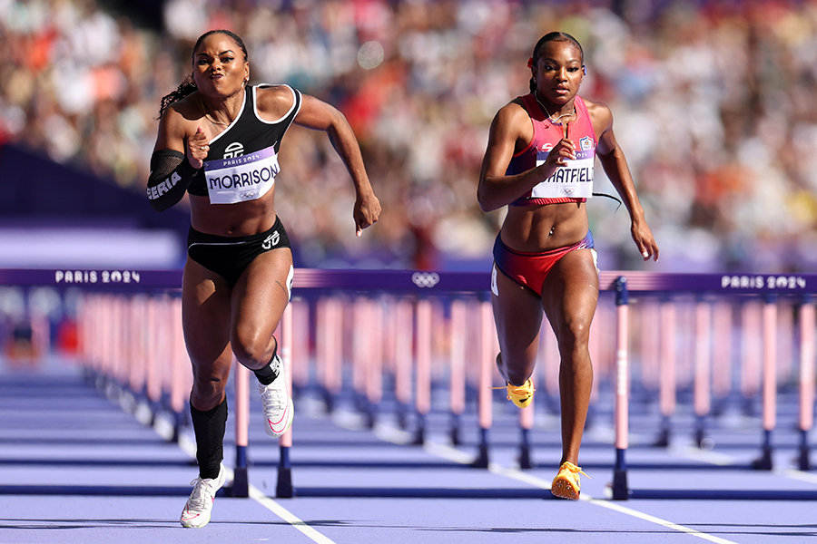 パリ五輪・陸上女子100メートルハードル【写真：Getty Images】