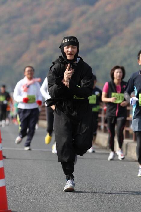 [写真]伊賀上野シティマラソン（画像提供／伊賀市スポーツ少年団）