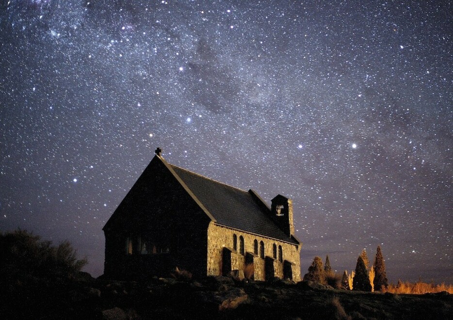 [画像]ニュージーランド レイク・テカポの星空