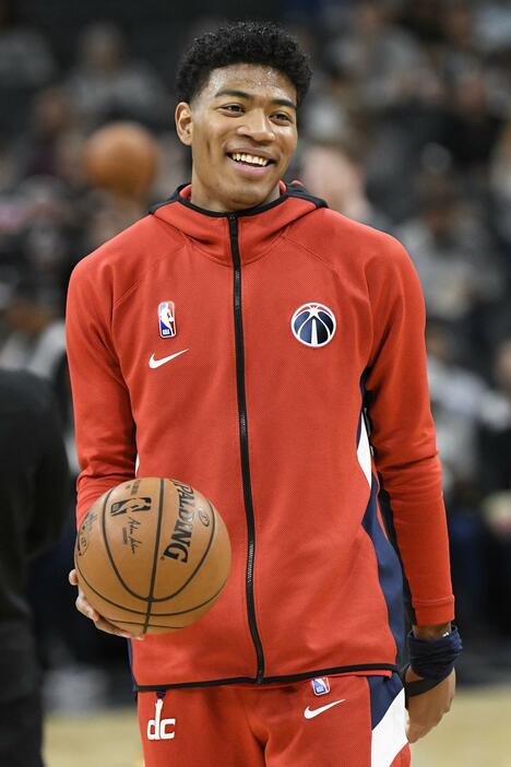 八村塁はNBA開幕から3試合連続で2桁得点を挙げる活躍を見せている（写真：USA TODAY Sports/ロイター/アフロ）