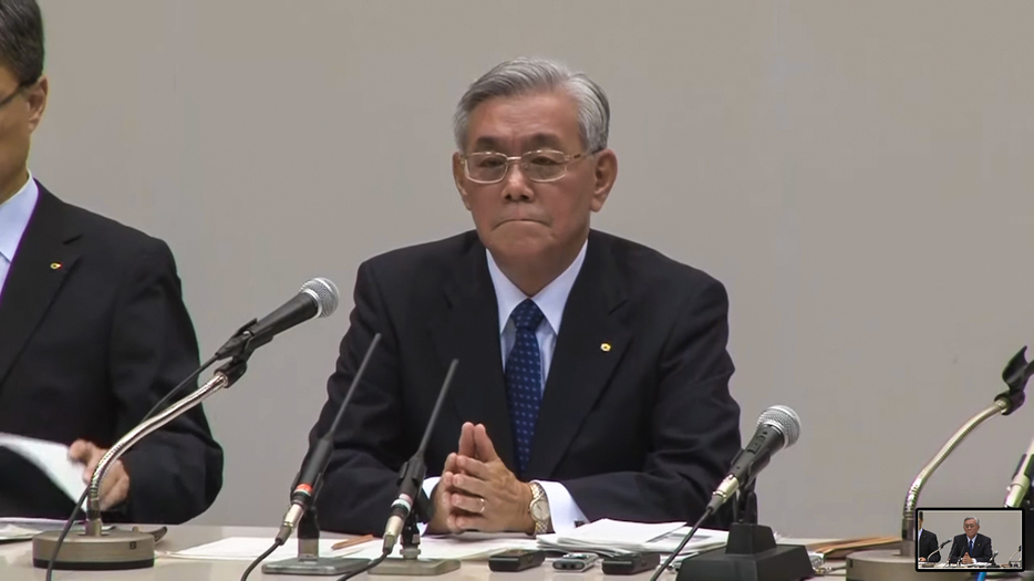 「私たちが直接対応する森山氏と、関係する企業の間には違法的な行為もないと。コンプライアンス上、問題があることは承知しているが、違法的な問題はないというふうに判断をしている」と八木会長