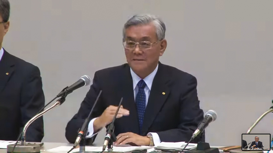 「今後の原子力事業運営と再稼働に多大な影響があると認識をしており、しっかりと回復すべく頑張ってまいりたい」と八木会長