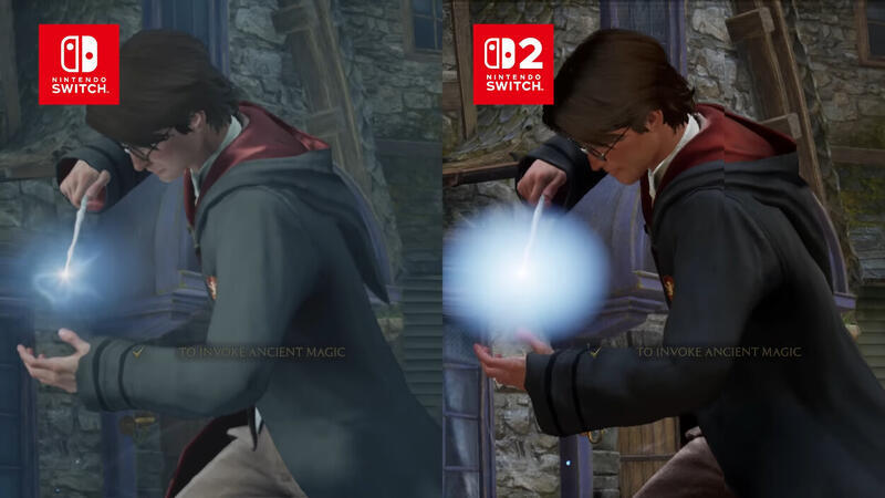 ホグワーツ・レガシー』スイッチ2版とスイッチ版の比較動画