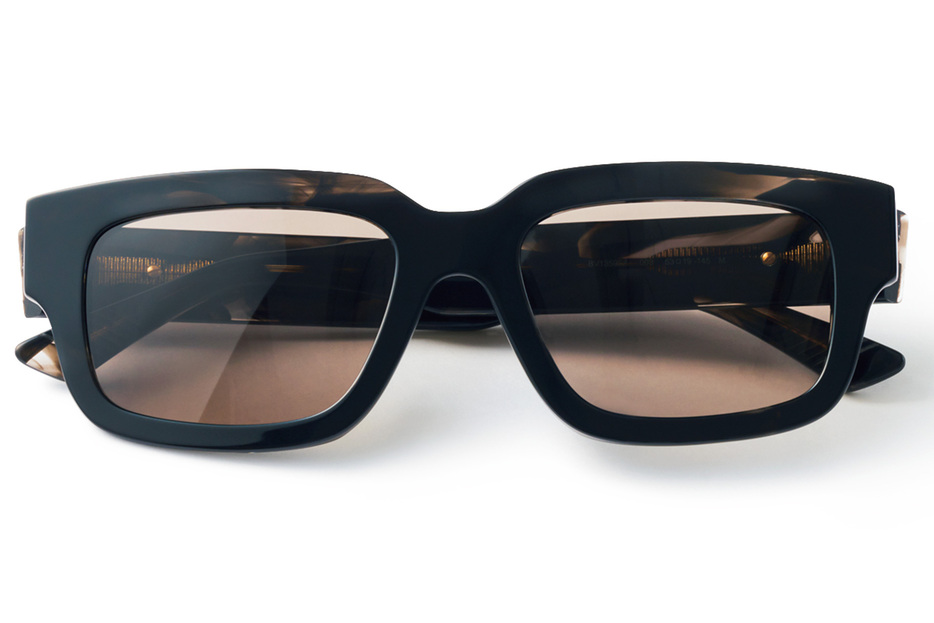 Cartier Sunglasses Eyeglasses Logo Square 130 Black SHW