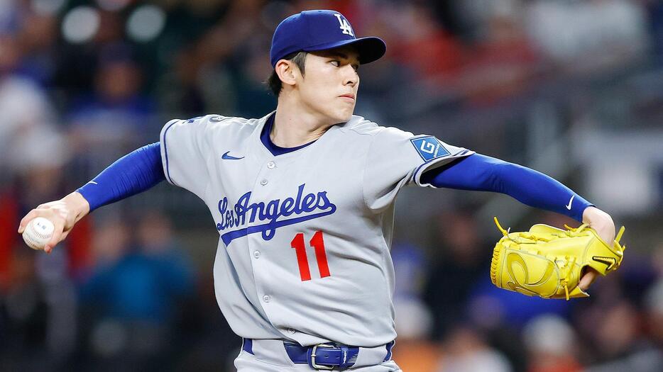 佐々木朗希、7度目先発でMLB初勝利 3時間6分遅延も5回4K3失点