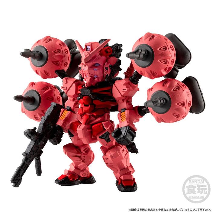 訳あってお買い得！30～80％OFF 機動戦士Gundam シャアの武装を GQuuuuuuX＞赤いガンダムの食玩 ロボット