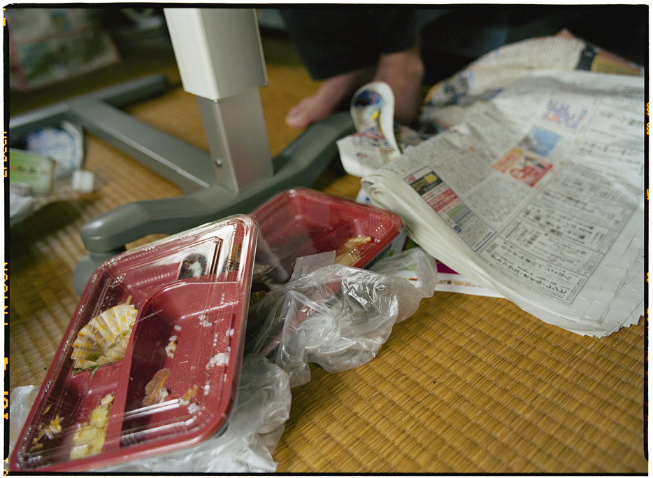 写真集『ぼくは独り暮らしの老人の家に弁当を運ぶ』から（写真提供：福島さん、以下同）