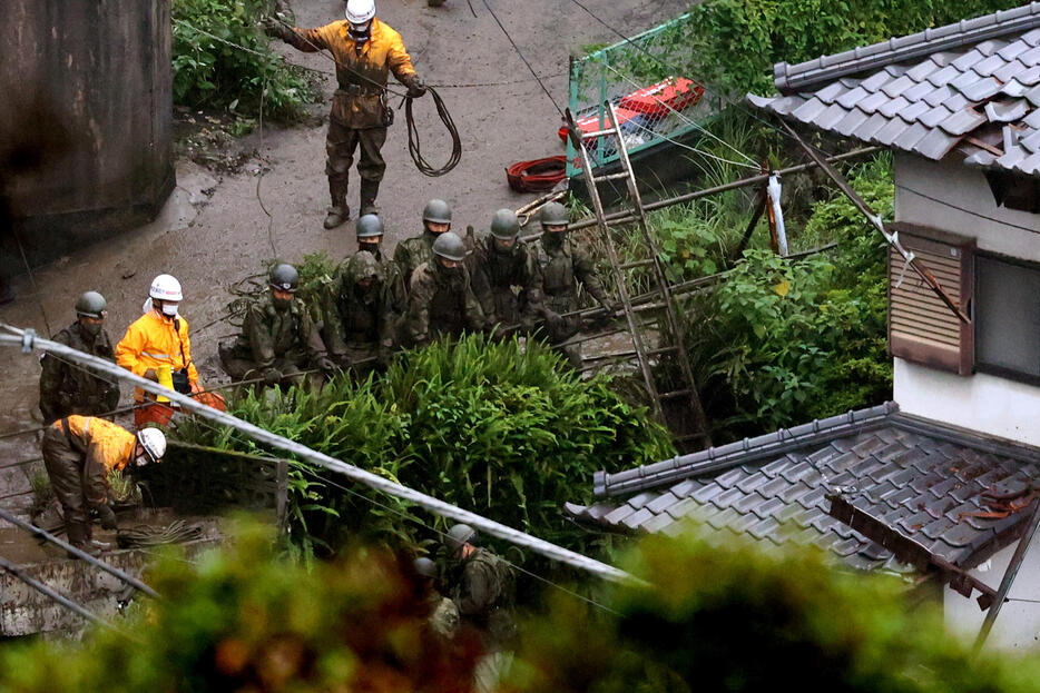 関東・東海で記録的豪雨 熱海で土砂災害