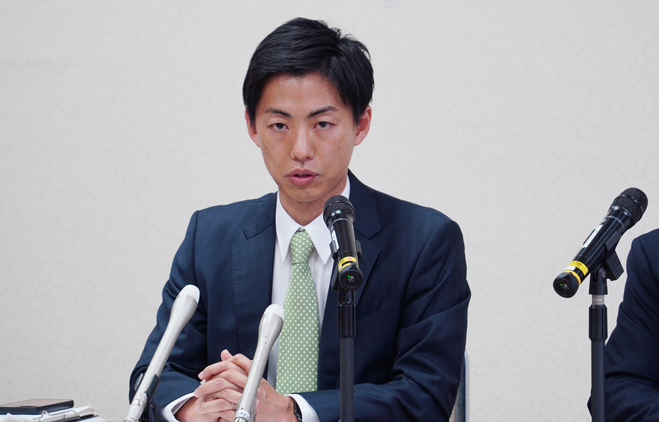 再審請求をした岐阜県美濃加茂市の前市長、藤井浩人氏