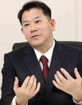 柴原社長は「機関投資家に加え、長期保有が見込める個人投資家も増やしていきたい」と語る（撮影：尾形文繁）