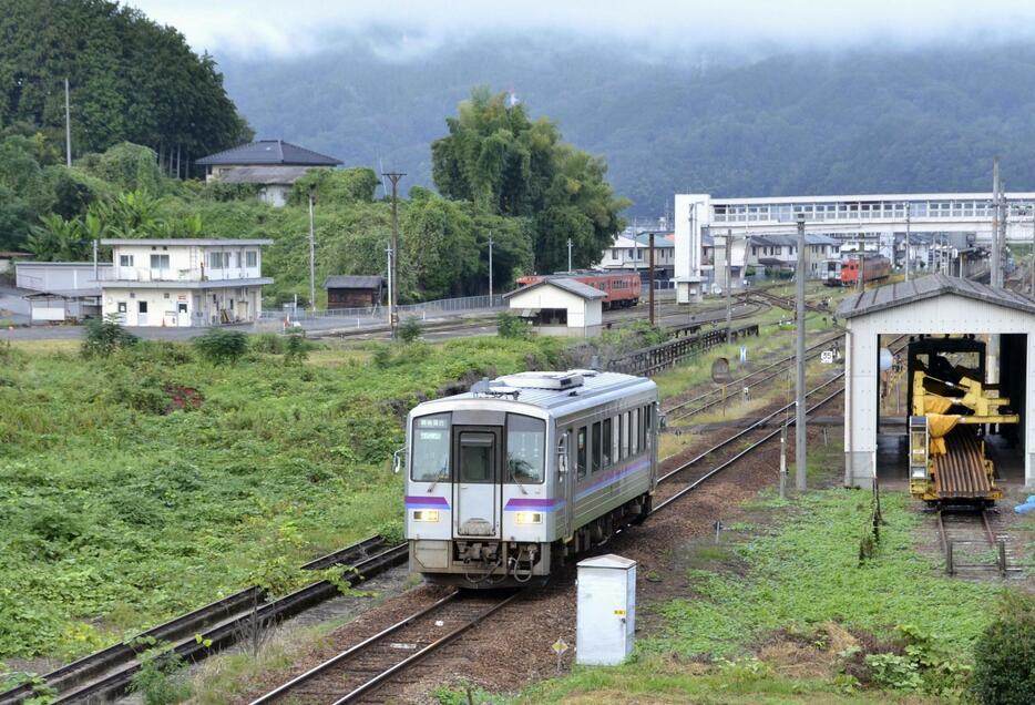 JR芸備線＝9月、広島県三次市