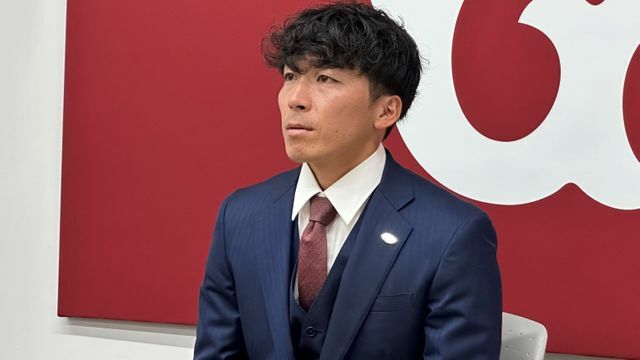 契約更改交渉に臨んだ巨人の増田大輝選手