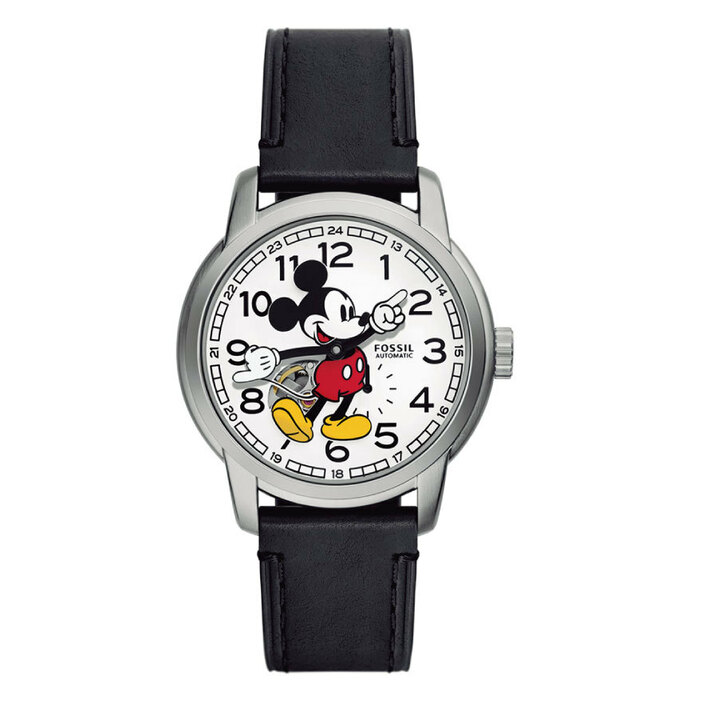 この時計、ミッキーマウスの動きが可愛すぎる!】ディズニー100周年を