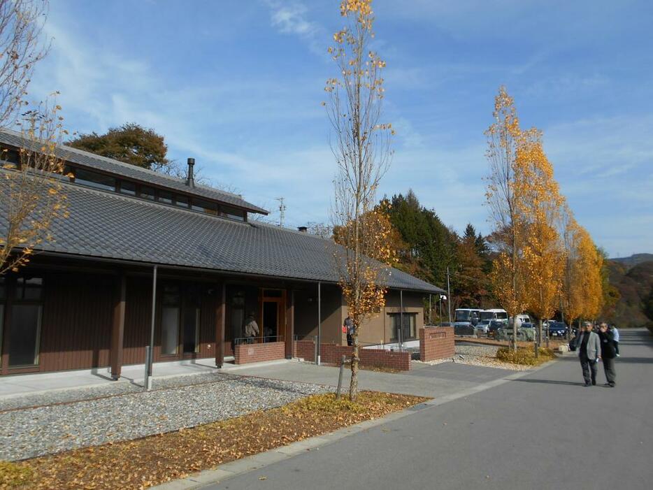 [写真]開拓団の歴史を伝える満蒙開拓平和記念館（阿智村）