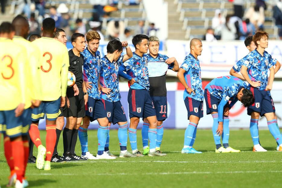 久保＆堂安を加えベスト布陣のU-22日本代表はコロンビアに0－2完敗（写真：西村尚己/アフロスポーツ）