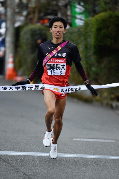 箱根駅伝に「山の神」出現の予感。浦野雄平（國學院大）が3強の一人だ（写真：松尾/アフロスポーツ）