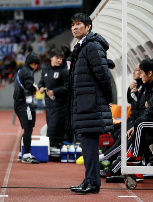 森保監督のA代表＆五輪代表兼任に是非論が沸騰している(写真・ロイター／アフロ）