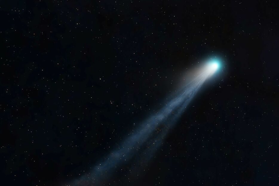 ポン・ブルックス彗星、別名「悪魔の彗星」は2024年4月に最も明るくなった（Getty Images）