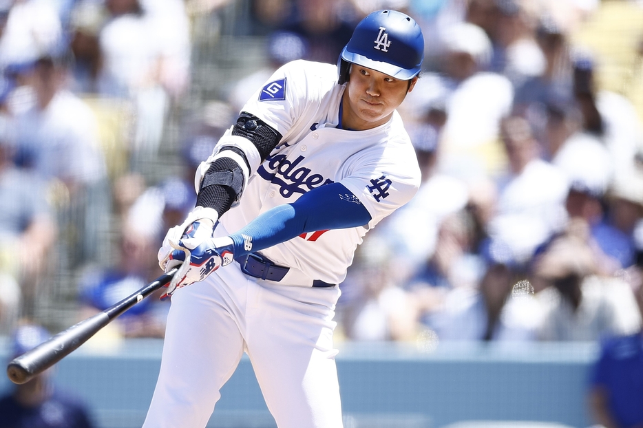 大谷が今季8号を放ち、チームも11ー2で大勝した(C)Getty Images