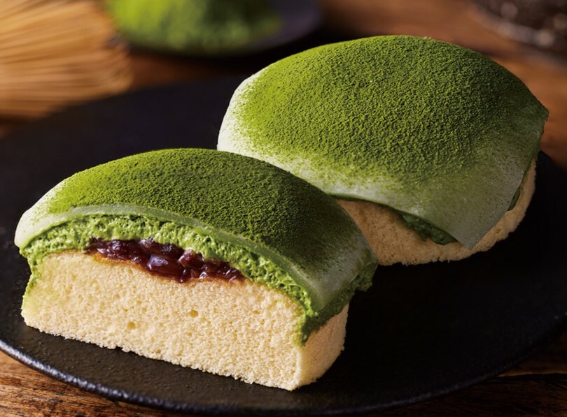 ローソン「Uchi Café×森半 濃いお抹茶大福みたいなパンケーキ」
