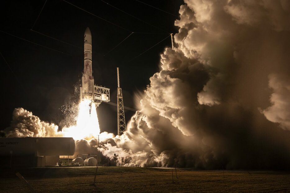 参考画像：ケープカナベラル宇宙軍基地から打ち上げられたユナイテッド・ローンチ・アライアンス（ULA）の「Vulcan（バルカン、ヴァルカン）」ロケット初号機。アメリカの現地時間2024年1月8日撮影