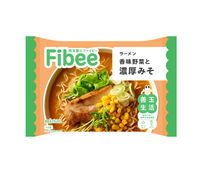 「Fibee ラーメン 香味野菜と濃厚みそ」
