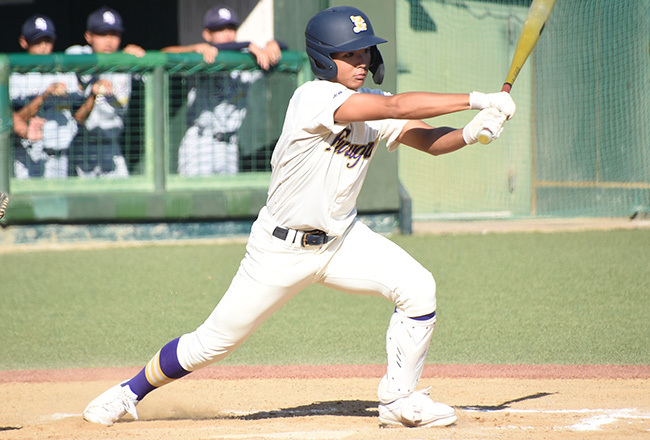 古川学園・加藤栞大　※写真は過去の取材より