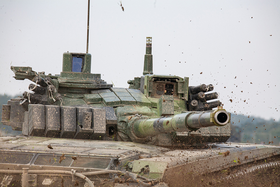 T-72戦車を改修したチェコ軍のT-72M4CZ戦車（Shutterstock.com）