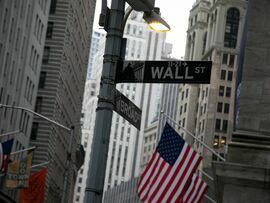 <p>A Wall St. sign in front of of the New York Stock Exchange (NYSE) in New York, US, on Wednesday, Jan. 24, 2024. </p>